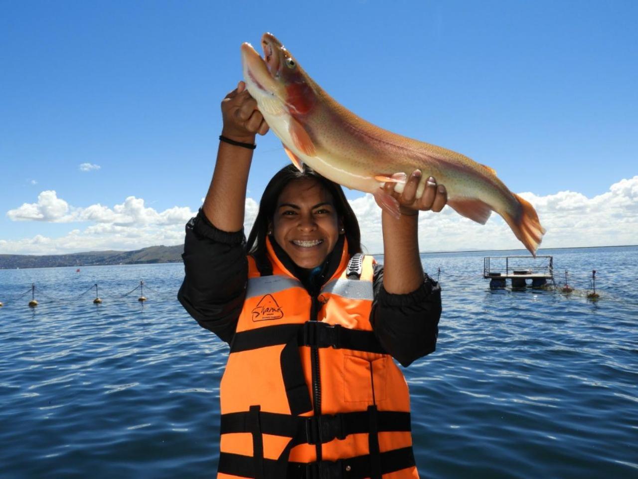 Yacht Lago Titicaca Chucuito Luaran gambar